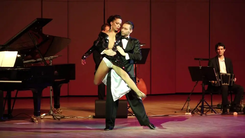 Video thumbnail for Patetico. Solo tango orquesta & Lautaro Greco. Дмитрий  Кузнецов и Ольга  Николаева.