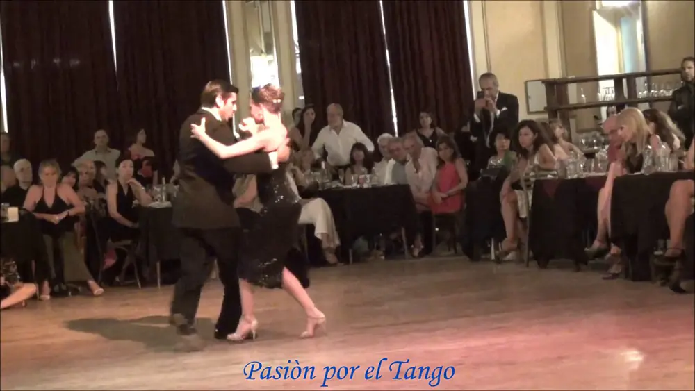 Video thumbnail for MAGDALENA GUTIERREZ y GERMAN BALLEJO Bailando el Tango TRAGO AMARGO en YIRA YIRA MILONGA