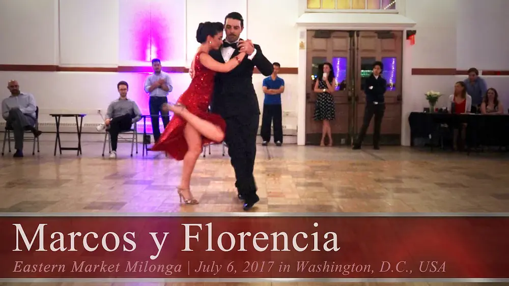 Video thumbnail for Marcos Pereira y Florencia Borgnia (3/3) - Paciencia @ DC Eastern Market Milonga 2017.07.06