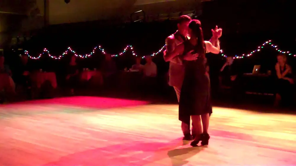 Video thumbnail for Tango Pantera's "Milonga Viviana!" Andres Bravo y Carolina Jaurena perform 5/12/12!