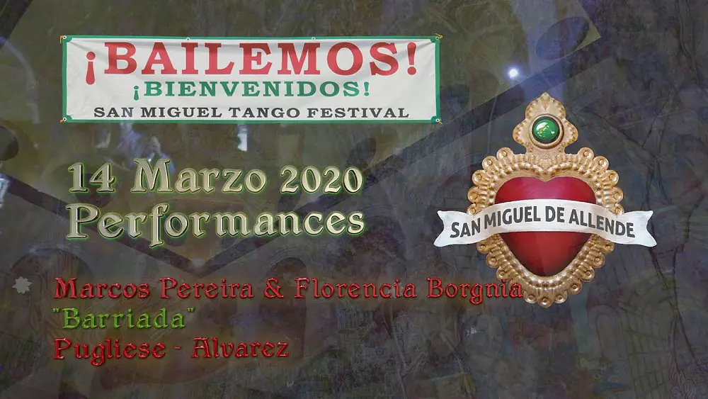 Video thumbnail for Marcos Pereira & Florencia Borgnia - Barriada - Pugliese/Alvarez - SMTF 2020