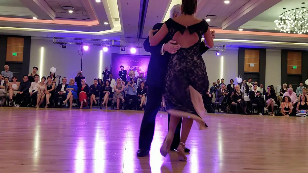 Video thumbnail for Nito and Virginia Gomez - performance at Nora's tango week on July 6, 2019