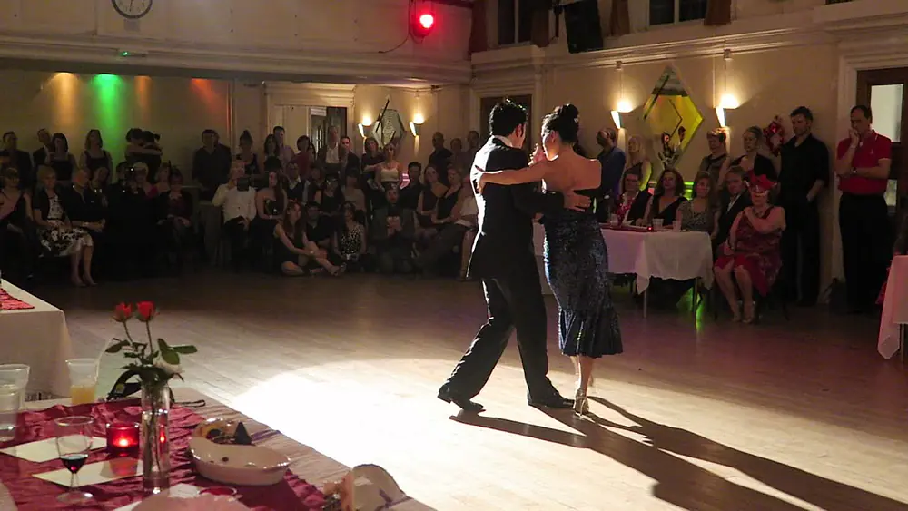 Video thumbnail for Dario Da Silva and Veronica Palacios perform at TangoBootCamp UK Valentines Ball 2015
