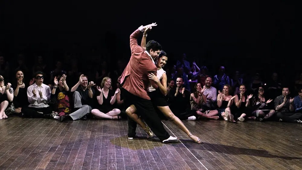 Video thumbnail for Tango: Roxana Suarez y Fernando Sanchez, 26/04/2015, Brussels Tango Festival, Random couples #2/5