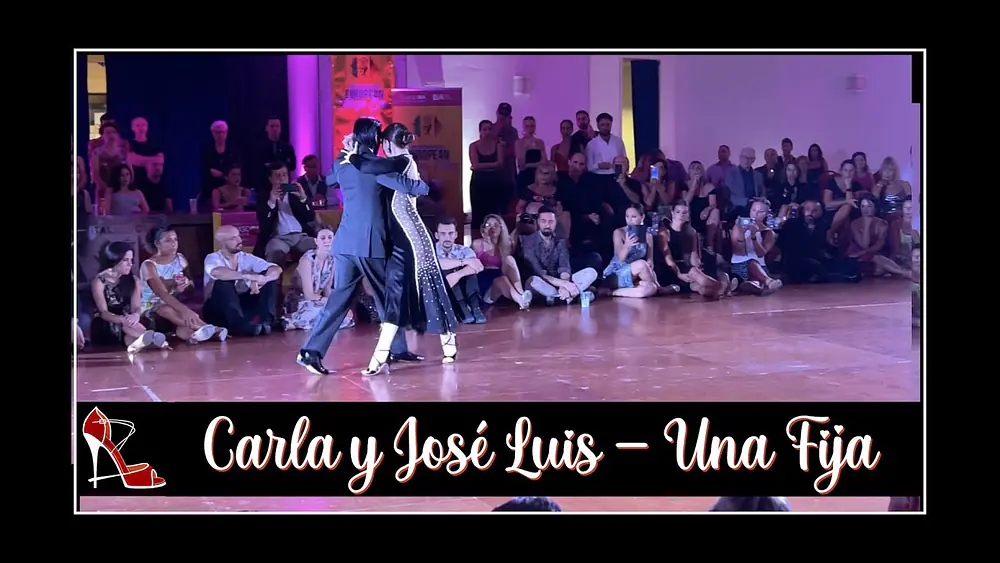 Video thumbnail for Carla Rossi y José Luis Salvo 1/4 - Una Fija (Glorias de Ayer) (Di Sarli) - European Tango Cup 2022