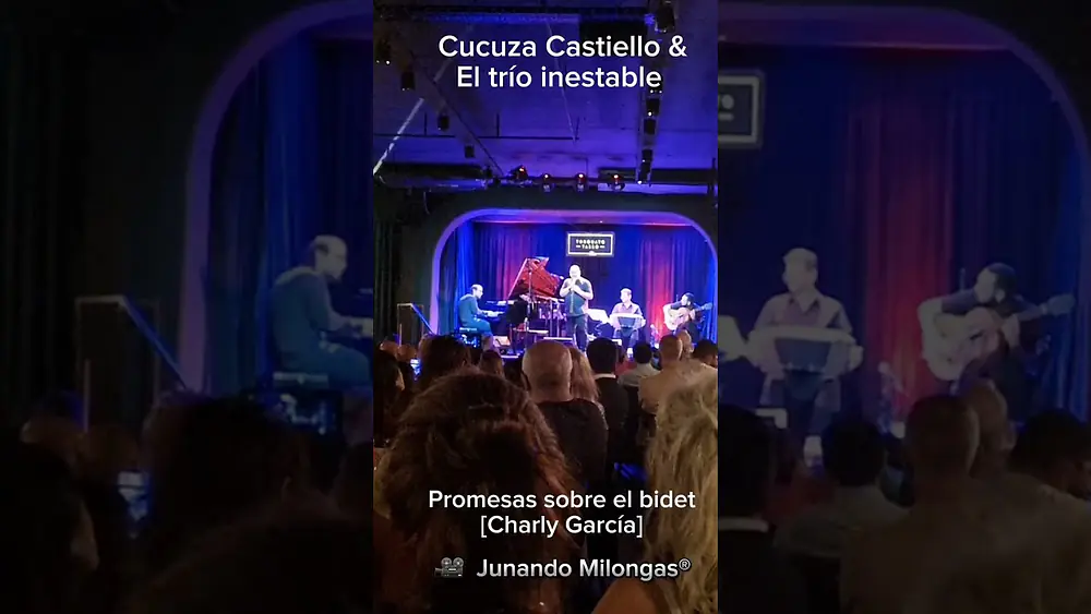 Video thumbnail for Promesas sobre el bidet de Charly García por Cucuza Castiello y el trío inestable
