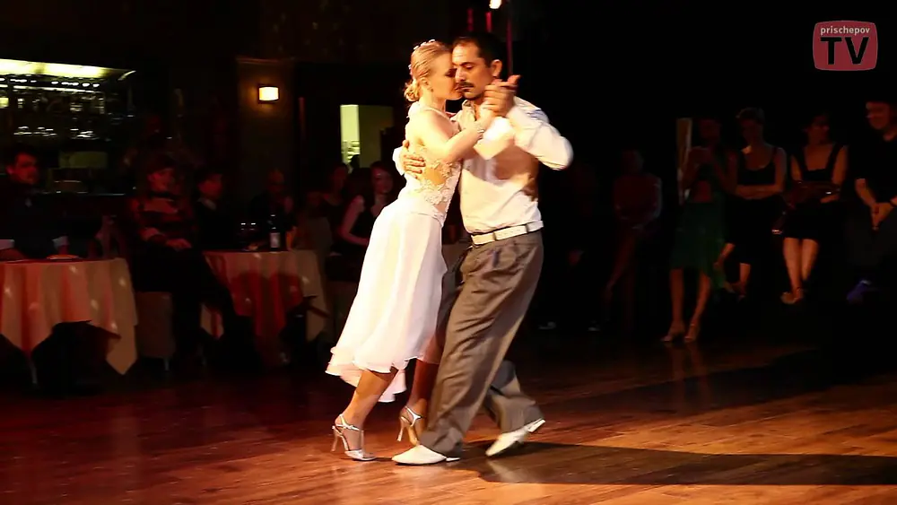 Video thumbnail for Hernan Che and Kaisa Saarinen, Planetango 9, http://prisсhepov.ru, archive video, tango