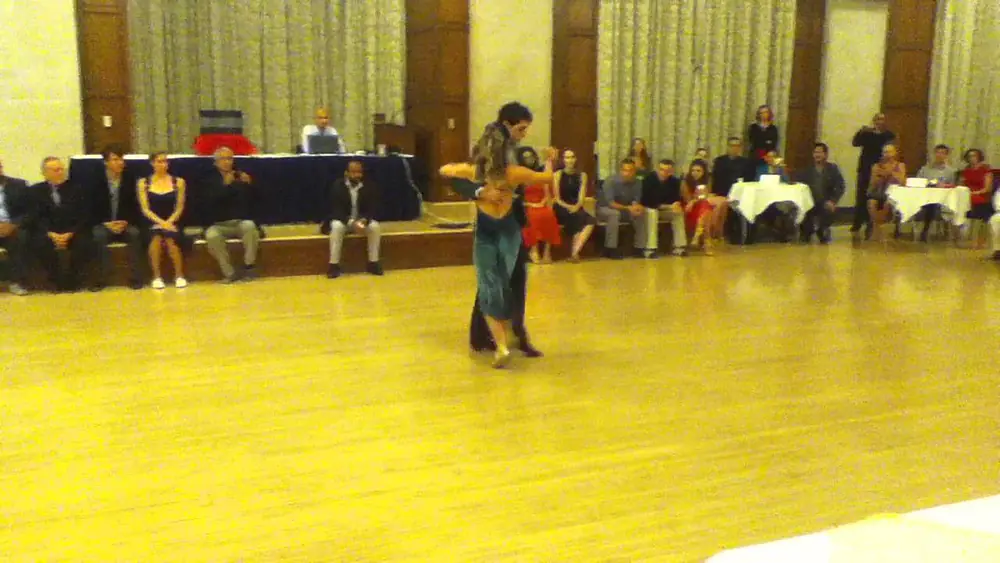 Video thumbnail for Frederico Naveira and Sabrina Masso - Argentine Tango 1 of 3, U of Michigan, September 12,  2015