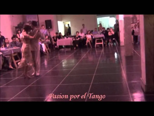 Video thumbnail for SILVANA ANFOSI y MATÍAS RODRIGUEZ bailando la  milonga EL TORITO en FLOREAL MILONGA