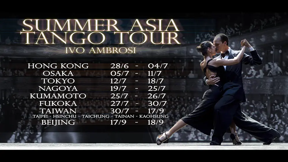 Video thumbnail for Asia Tango Tour - 3 month in 3 minuts  - Ivo Ambrosi