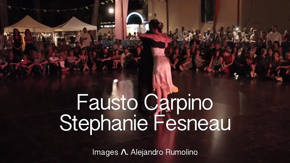 Video thumbnail for Fausto Carpino & Stephanie Fesneau - Elba Tango festival 2015 - Images A.