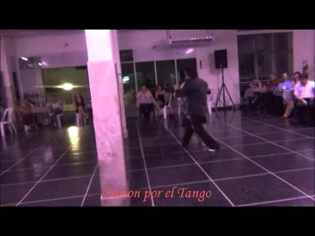 Video thumbnail for ANITA MONTEAGUDO y PABLO RETAMAR bailando el tango EL ADIOS en FLOREAL MILONGA