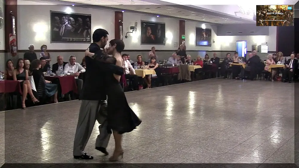 Video thumbnail for Aurora Lubiz, Demian Garcia, La Baldosa Milonga, tango, Buenos Aires