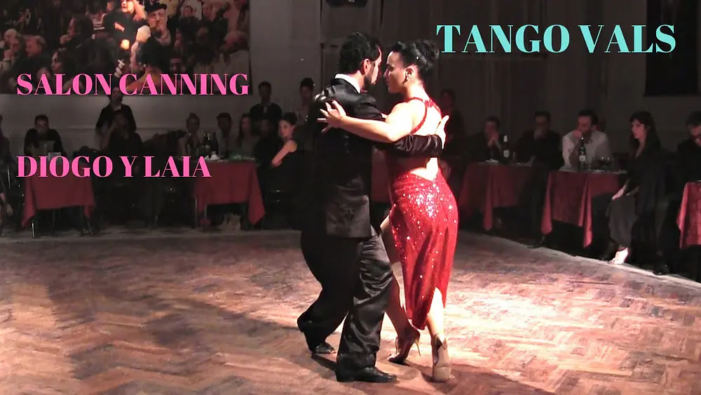 Video thumbnail for Tango Vals Diogo & Laia, Salón Canning, Buenos Aires, Milonga Parakultural