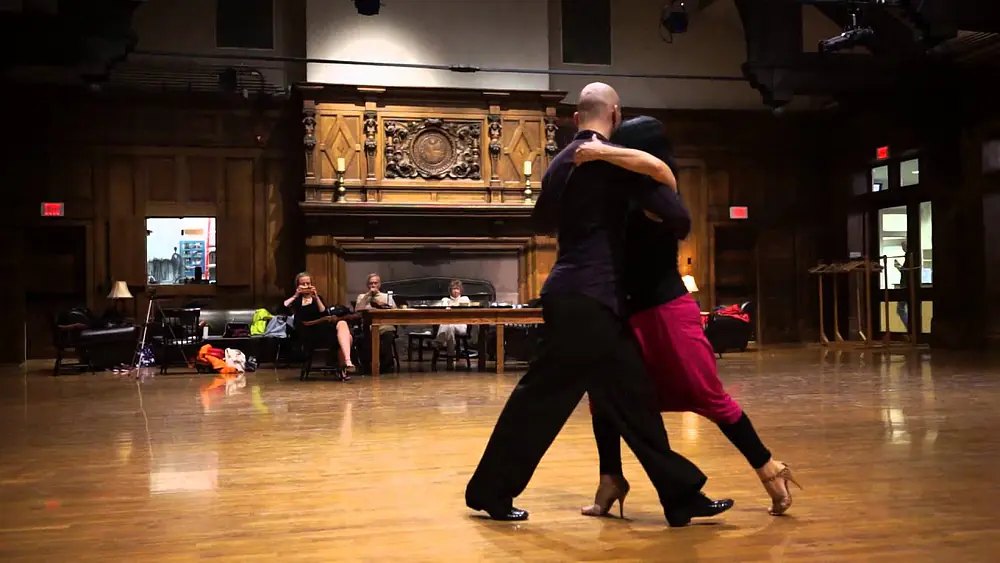 Video thumbnail for Dartmouth Tango Class with Adriana Salgado & Orlando Reyes: Giros with lapiz