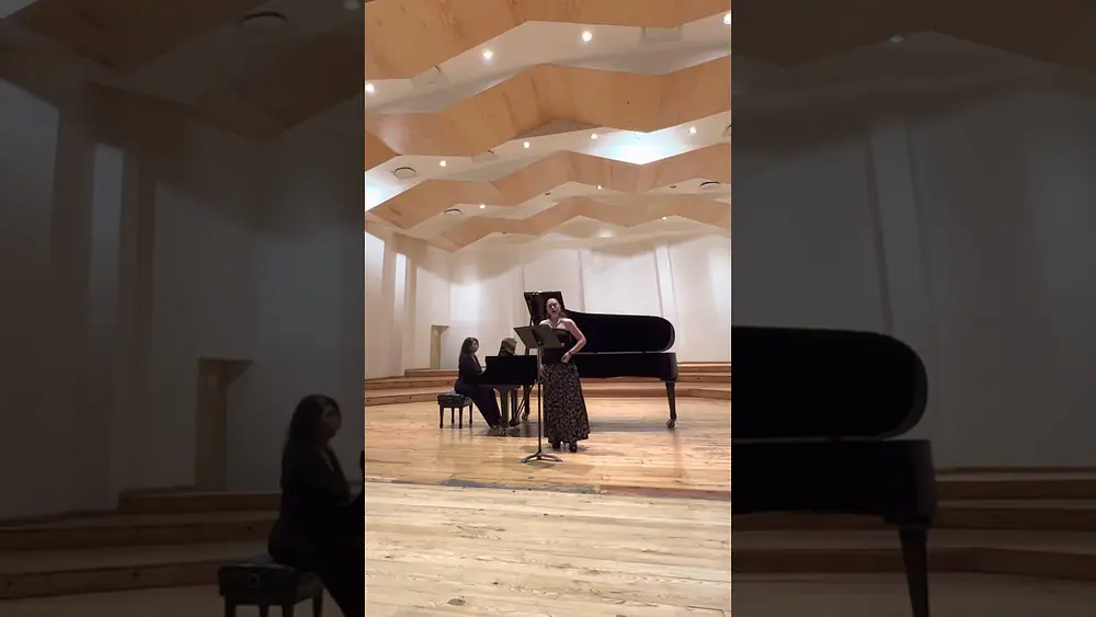 Video thumbnail for Du bist die Ruh/ Franz Schubert • Eugenia Ramírez, soprano / Araceli Salazar, pianista