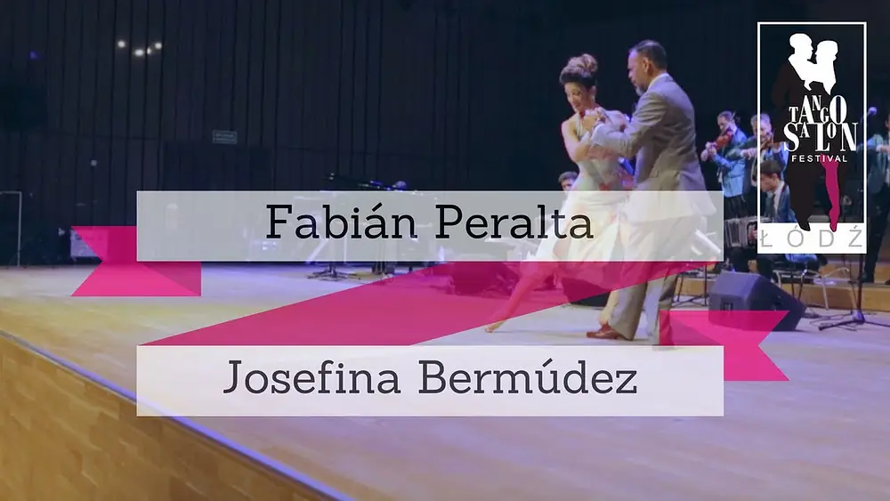 Video thumbnail for La guitarrita: Fabián Peralta & Josefina Bermúdez, Orquesta Típica Misteriosa in Łódź