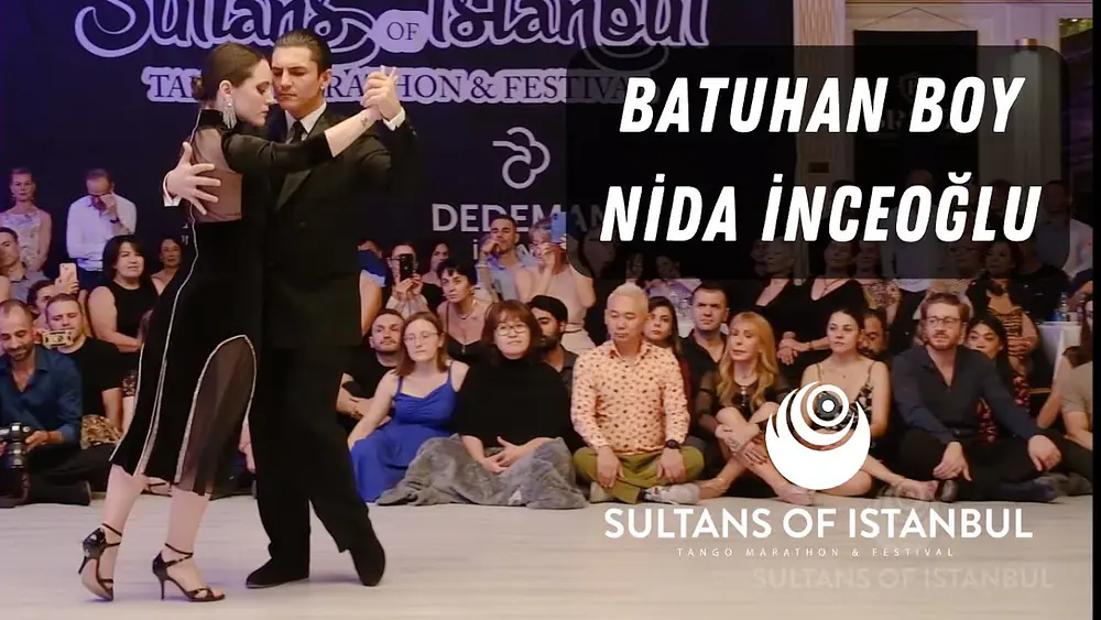 Video thumbnail for European Tango Champions Batuhan Boy & Nida İnceoğlu, Duerme Mi Amor C. Di Sarli #sultanstango '23