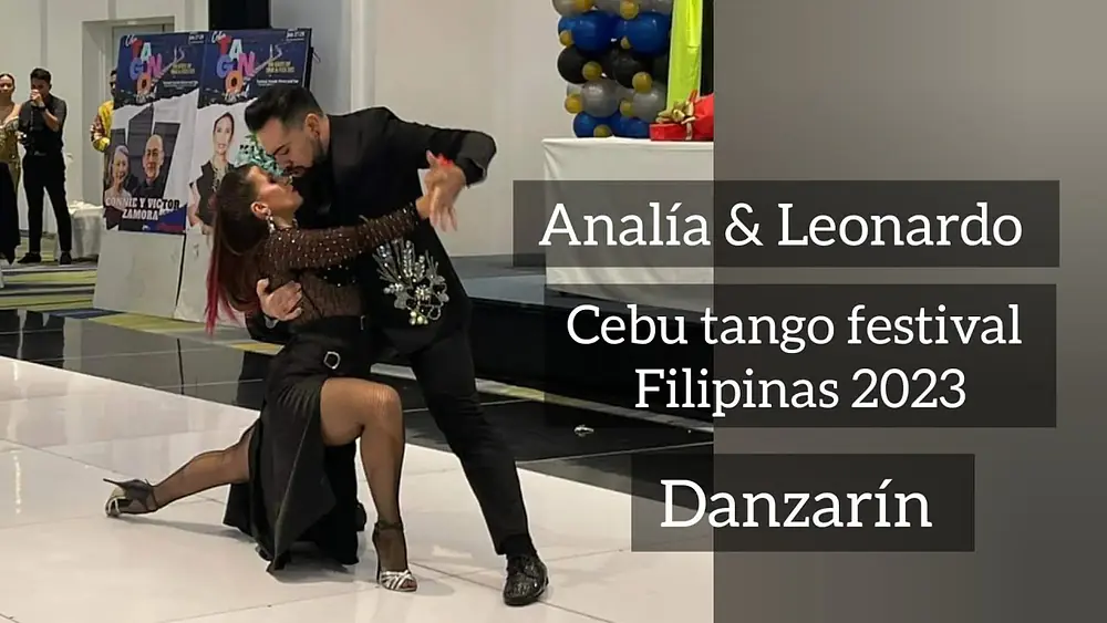 Video thumbnail for Analía Centurión & Leonardo Sardella Cebu tango festival Filipinas #tangodanzarin