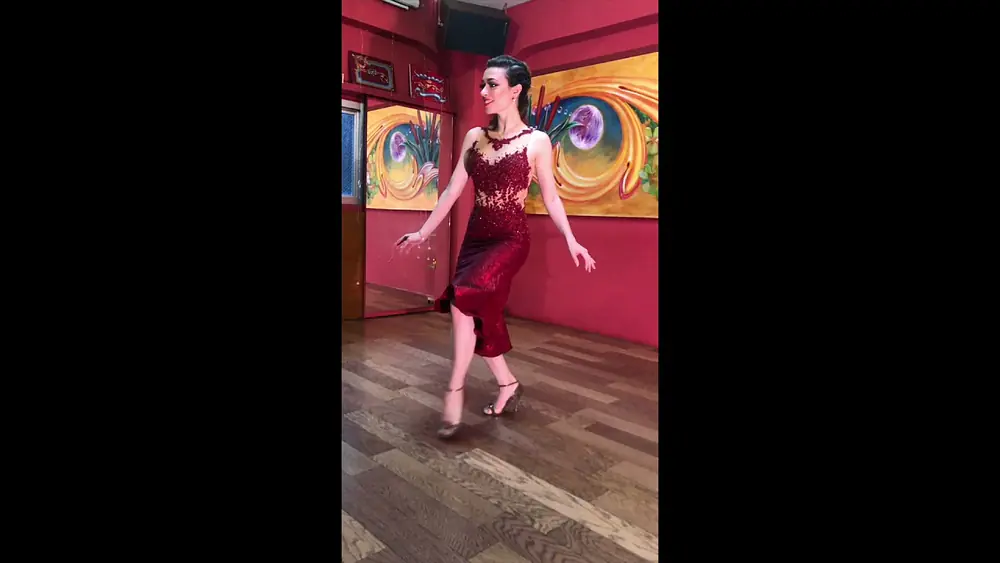 Video thumbnail for Laura D'Anna Red Tango Dress