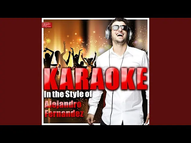 Video thumbnail for Te Voy a Perder (In the Style of Alejandro Fernandez) (Karaoke Version)