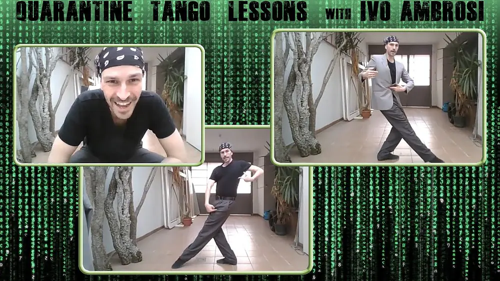 Video thumbnail for PROMO quarantine TANGO lessons 2020 - Ivo Ambrosi