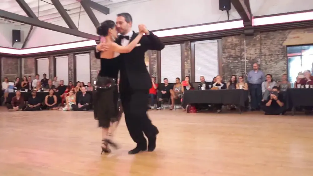 Video thumbnail for Adam Cornett & Tilly Kimm #1 USF Tango Festathon 2016 Francisco Canaro   "Milonga Brava"