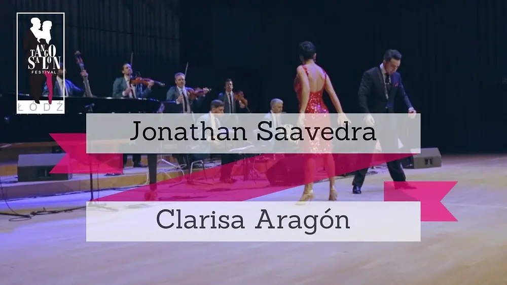 Video thumbnail for Nada más: Jonathan Saavedra & Clarisa Aragón, Orquesta Típica Misteriosa Buenos Aires in Łódź