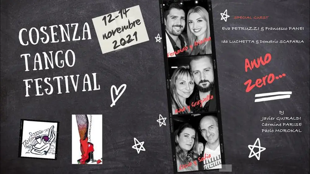 Video thumbnail for Cosenza Tango Festival(Anno Zero)-Rino Fraina&Ariadna Naveira, Fernando Sanchez&Graziella Pulvirenti