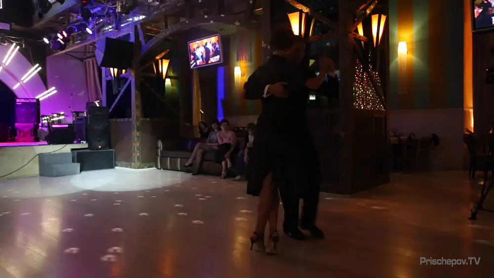 Video thumbnail for Dmitry Muksinov & Elena Shtickaya, Prischepov Milonga, 29.06.2015, Prischepov TV - Tango Channel