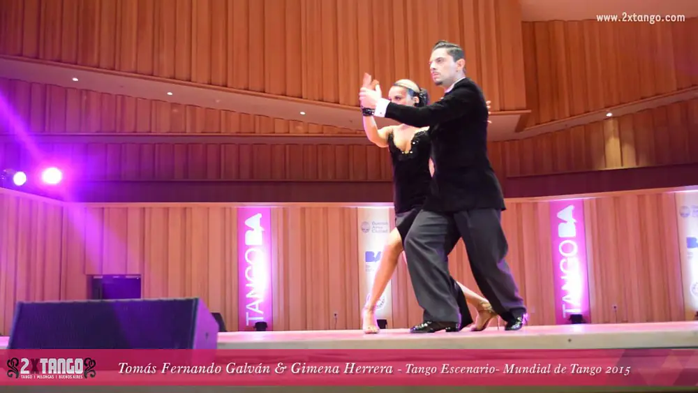 Video thumbnail for FESTIVAL Y MUNDIAL DE TANGO BA 2015 / Tango Escenario - Tomás Galván & Gimena Herrera.