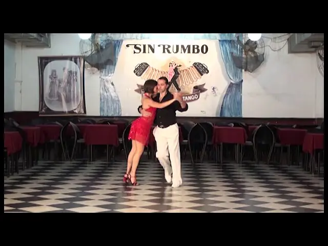 Video thumbnail for Gustavo Rosas Tango. Gisela Natoli.Video 12.Volcada X 2.Tango Milonguero.Vol 2 .Arg