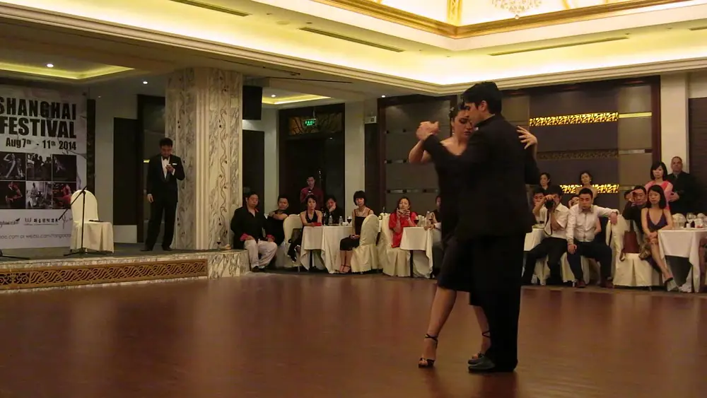 Video thumbnail for Fernando Sanchez & Ariadna Naveira 1/2 @ 2014 Shanghai tango festival