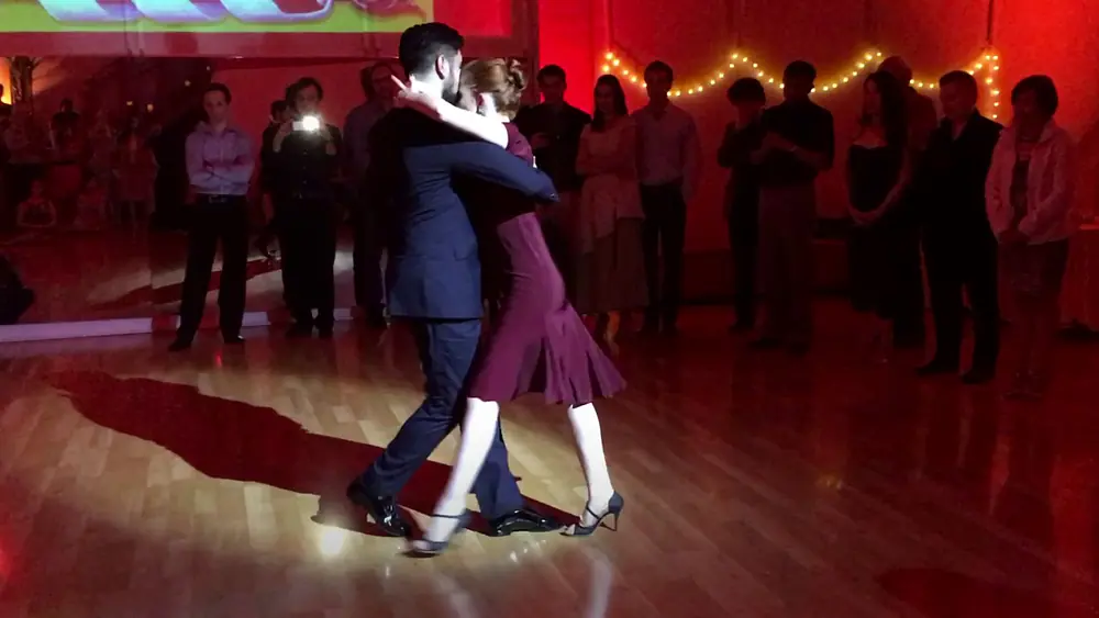 Video thumbnail for Sebastian Jimenez & Joana Gomez Tango Performance 4 of 4 @Milonga Sentimental