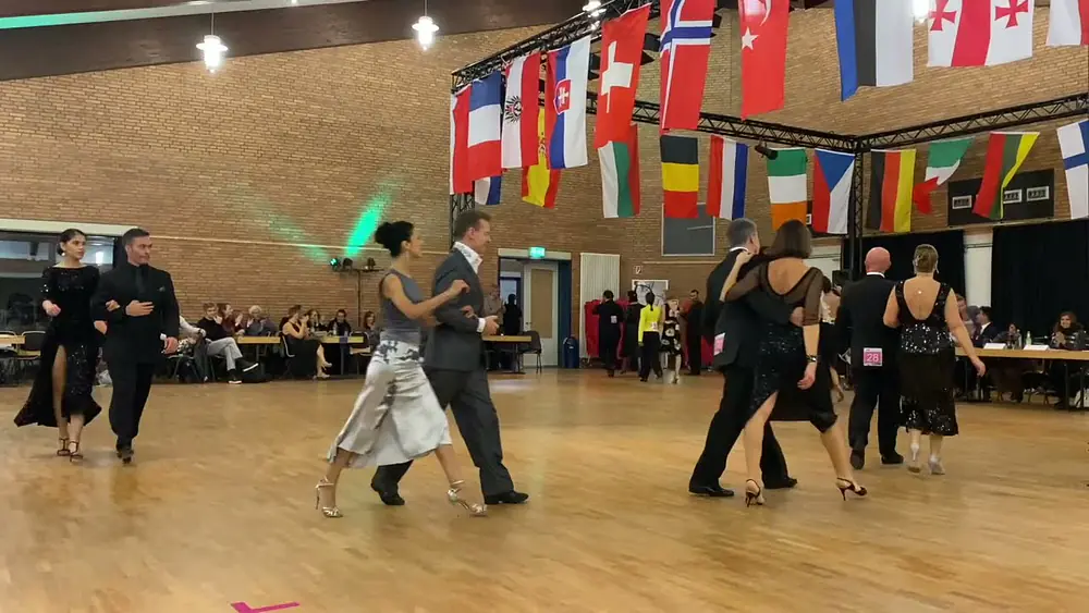 Video thumbnail for European Tango Championship 2021 Germany, Nina González & Uwe Kops,  Milonga