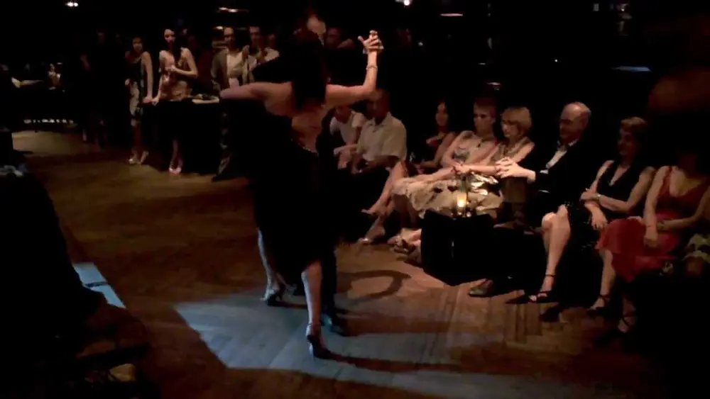 Video thumbnail for Argentine Tango: Angeles Chanaha & Michael Nadtochi @ Salon Reale