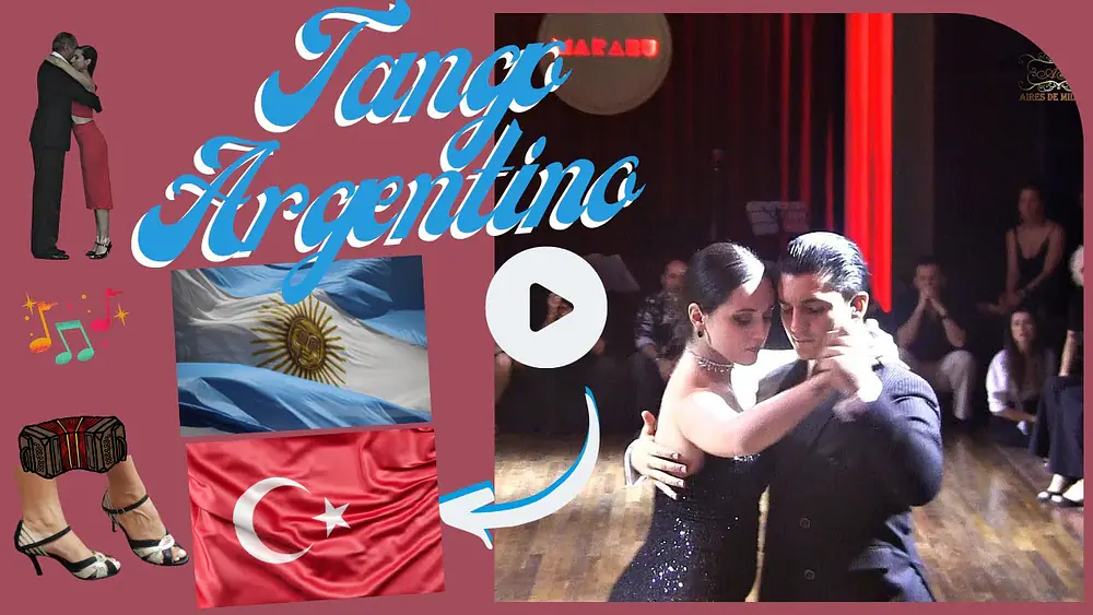 Video thumbnail for Baile de tango de turcos deslumbra a porteños, Batuhan Boy, Nida İnceoğlu, milonga Parakultural