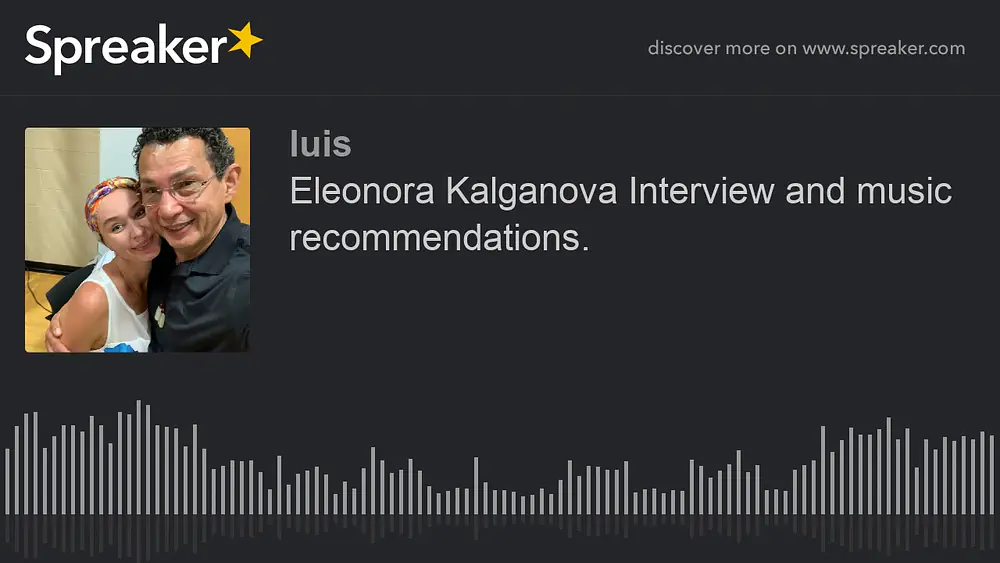 Video thumbnail for Eleonora Kalganova Interview and music recommendations.