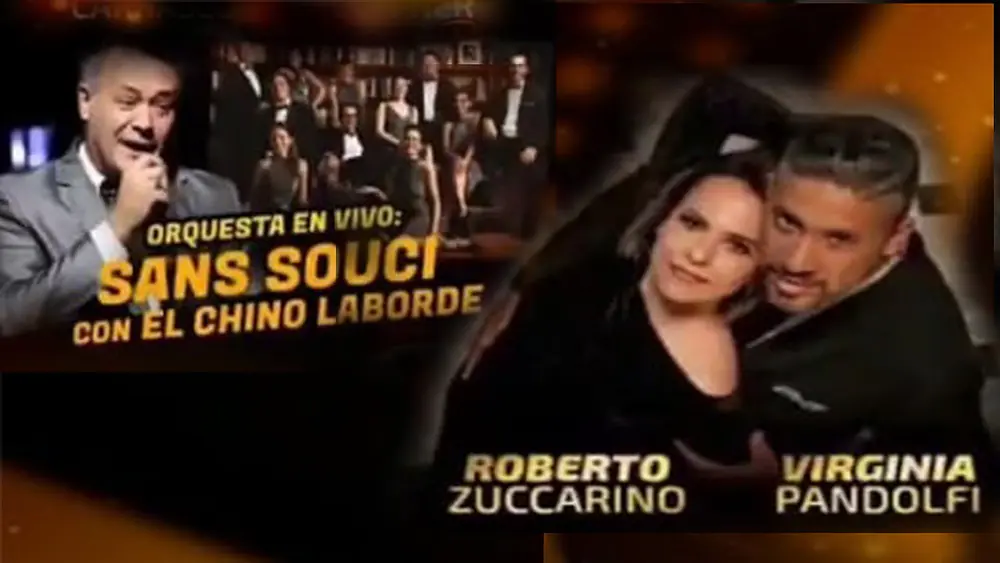 Video thumbnail for ROBERTO ZUCCARINO & VIRGINIA PANDOLFI - Remolino / El Chino Laborde y Orquesta Sand Souci