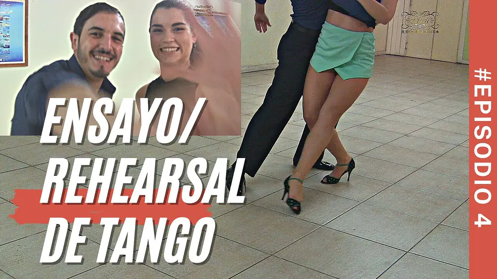 Video thumbnail for Autorizado ensayo de baile de tango por profesionales,  Aluminé Deluchi, Ariel Almirón 2017  Nº4de4