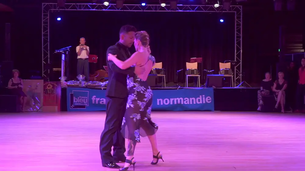 Video thumbnail for 3ème Festival Normandie       Tango        Mariana Montes & Sebastian Arce MILONGA