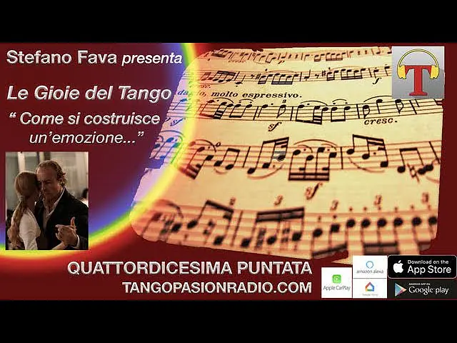 Video thumbnail for Le gioie del tango "Come si costruisce un'emozione" - Stefano Fava - Puntata 14