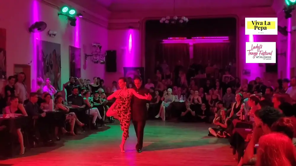 Video thumbnail for MANUELA ROSSI y JUAN MALIZIA (2/2) en VIVA LA PEPA Milonga (LADY’S Tango Fest)