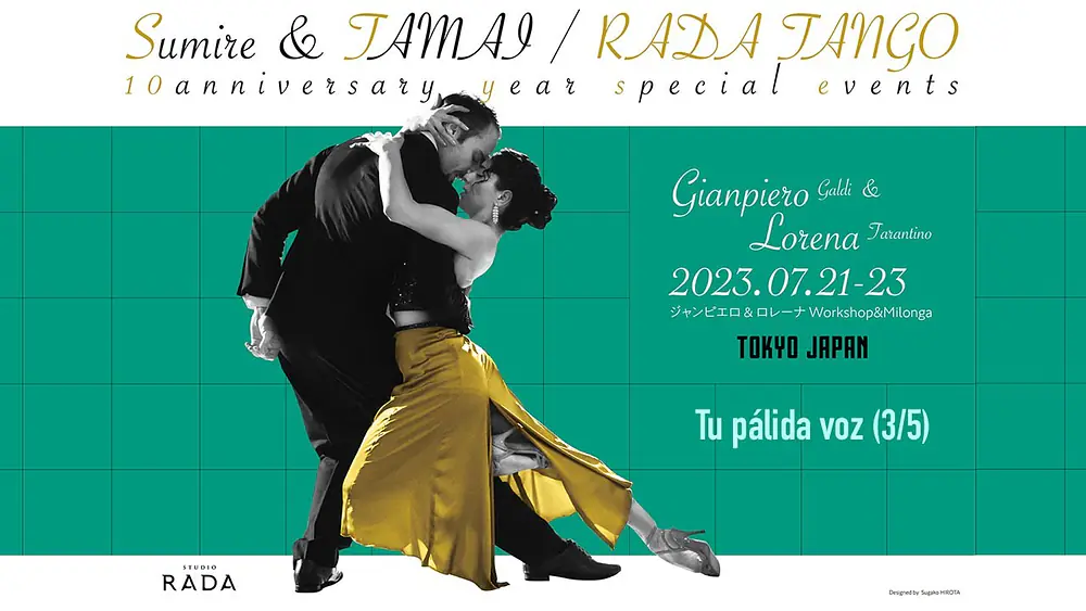 Video thumbnail for Gianpiero & Lorena 3/5 | Tu pálida voz - RADA Tango 10th Anniversary Special