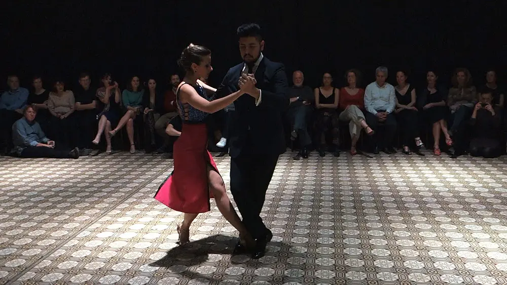 Video thumbnail for Tango: Nadia Johnson y Sebastian Jimenez, 17/03/2016, Patio de Tango #1/4