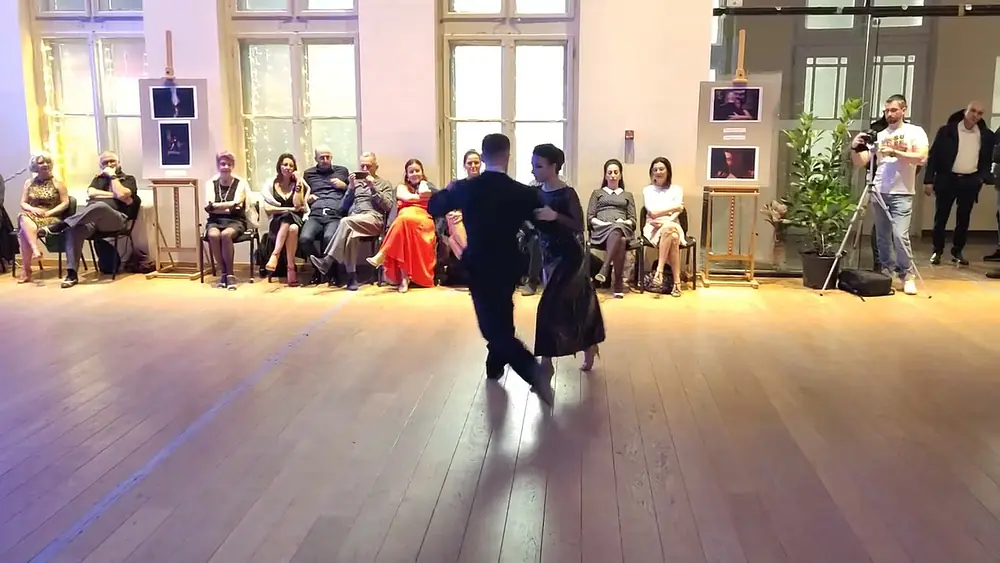 Video thumbnail for Sueño de Tango Niš, Milonga Gran Sueño, 13.1.2023, performance by Sophie Sperling & Csongor Kicsi 3