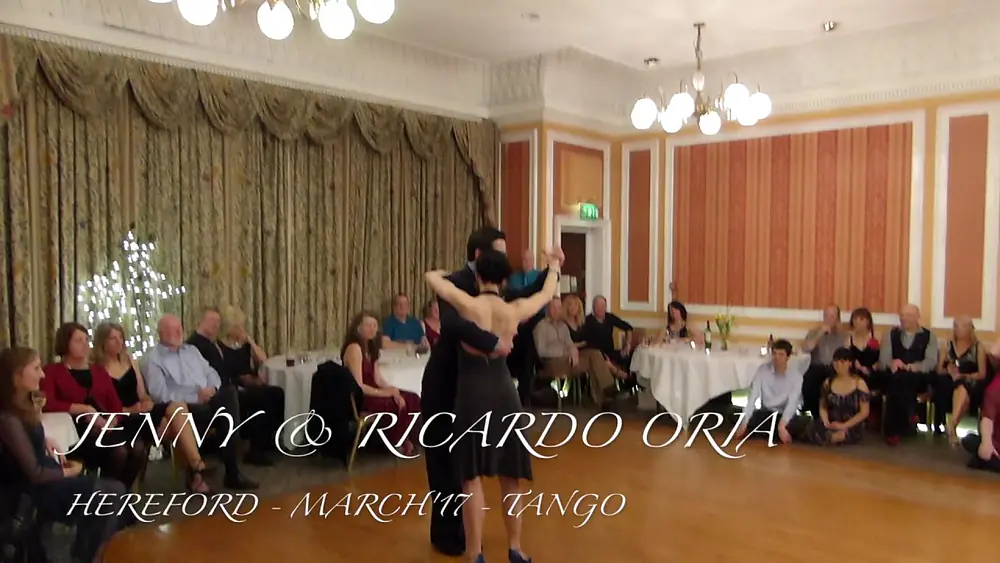 Video thumbnail for Jenny & Ricardo Oria ‘’Tango’’ @Hereford Spring Tango Festival March'17