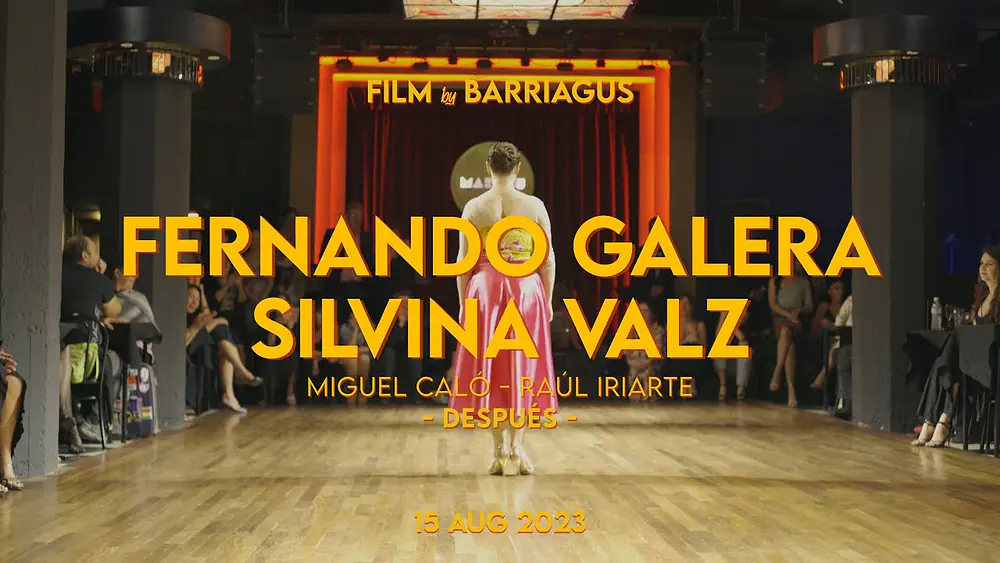 Video thumbnail for FERNANDO GALERA & SILVINA VALZ - DESPUÉS - TANGO SALÓN EXTREMO 2023