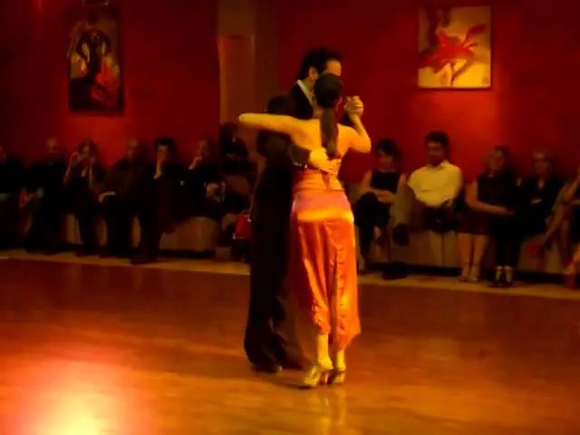 Video thumbnail for Casa de Tango: John Erban y Clarissa Sánchez bailan Bahia Blanca en Pordenone, Italia Oct 2011