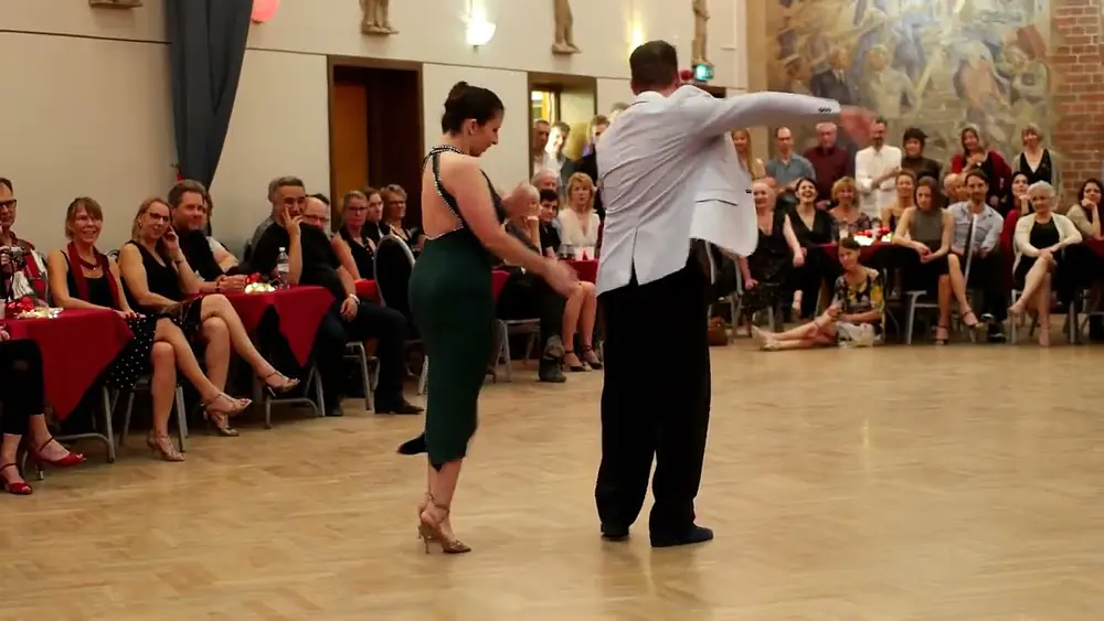 Video thumbnail for Panagiotis Triantafyllou & Rita Caldas dance Francisco Canaro's La milonga de Buenos Aires
